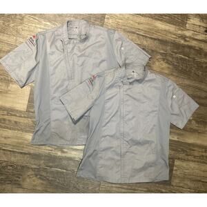 Chef Works Shirt Gray XL University of Minnesota Gray Short Sleeve Jacket Coat